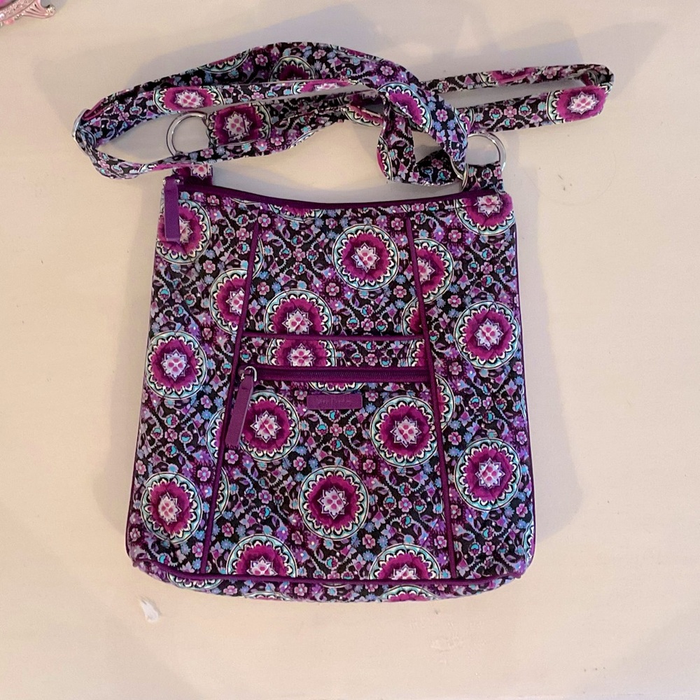 Vera Bradley Purple/Blue Crossbody Bag
